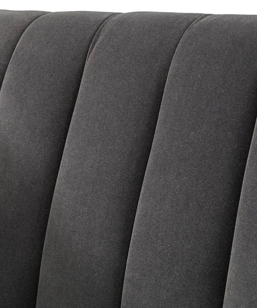 Boombox Luxury Straight Line Sofa Set in Suede