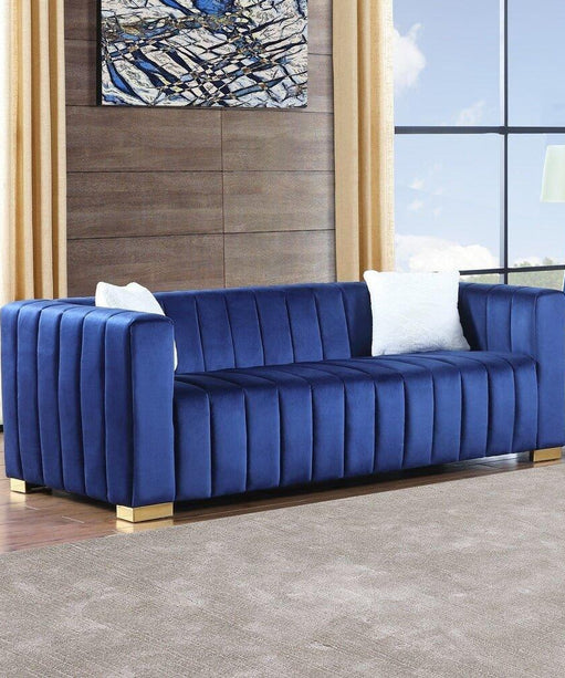 Proline Sofa Set with SS Legs - Oak Inside