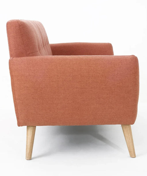 Heffy Modern Sofa Set in Suede