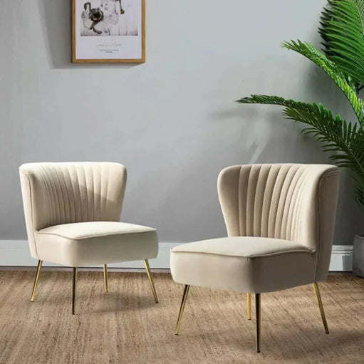 Pepper Accent Chair ( Pair ) - Oak Inside