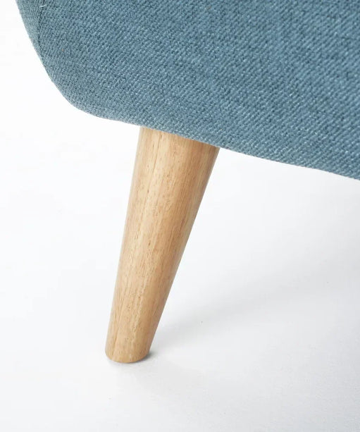 Heffy Modern Sofa Set in Suede