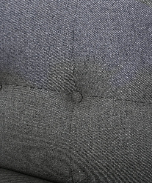 Heffy Modern Sofa Set in Suede