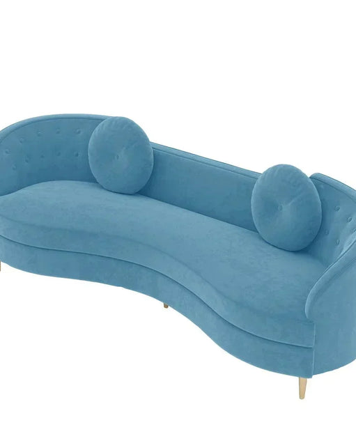Perfecto Luxury Modern Suede Sofa Set