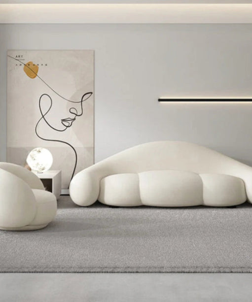 Aroma Premium Sofa Set in Suede