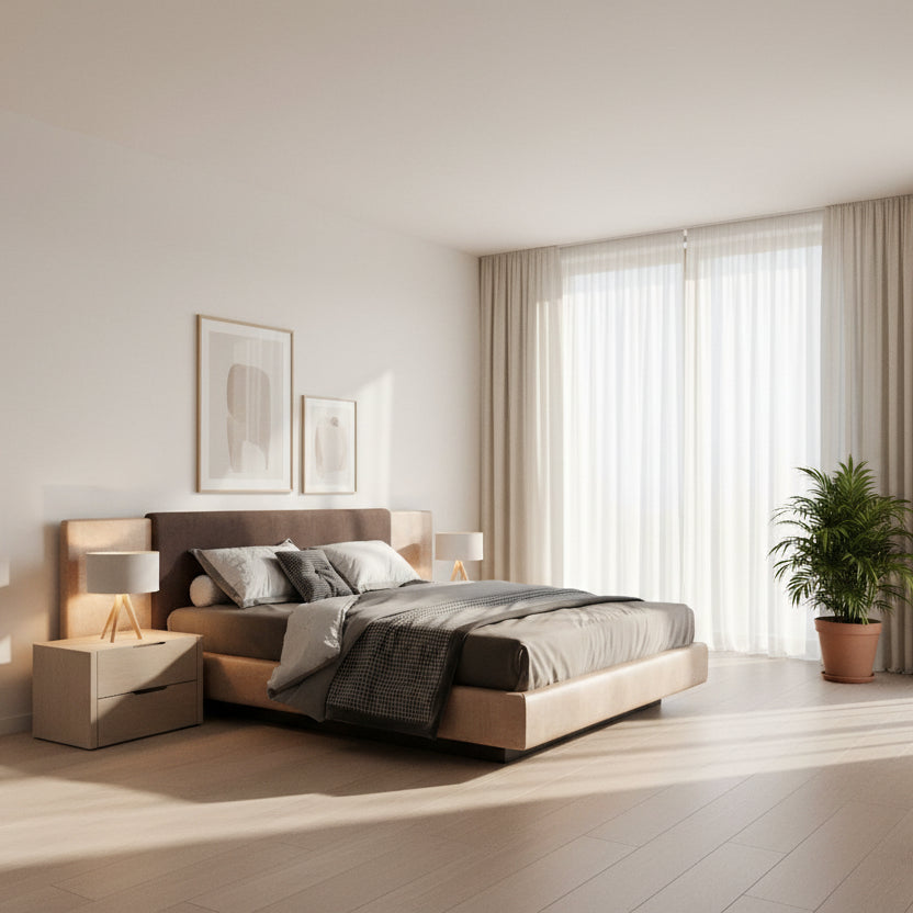 Luxury Mugsy Upholshterd Bed