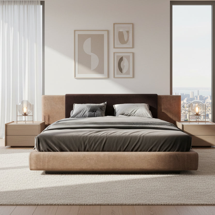 Luxury Mugsy Upholshterd Bed