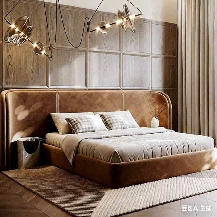 Masco premium luxury upholstered bed Better Leaf