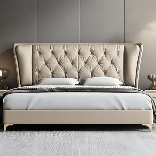 Turkey baige calor without storage upholstered bed