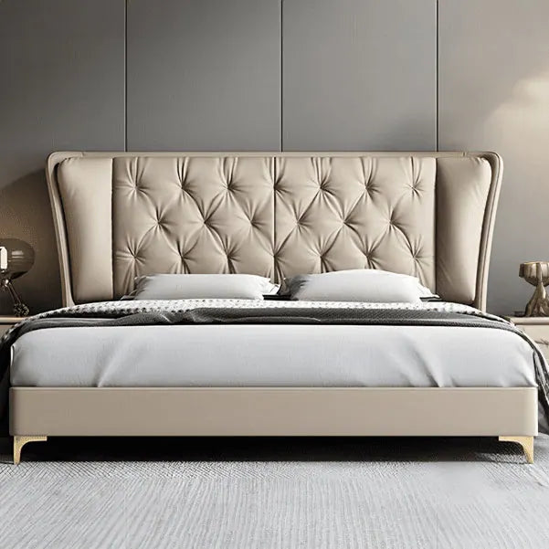Turkey baige calor without storage upholstered bed